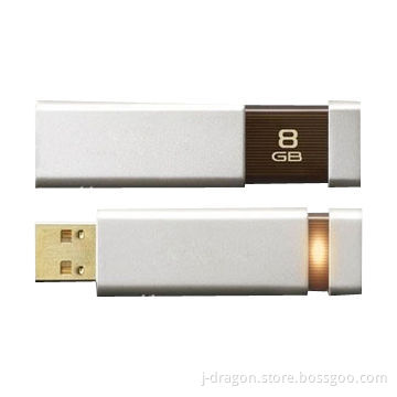 Popular USB Flash Drives with High Transfer Speed and LED Signal Light, Various Colors Available